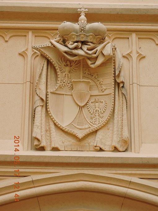 Lednice-Lichtenstein kastély - címer