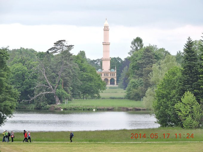 Lednice-Lichtenstein kastély - minaret-ablakból