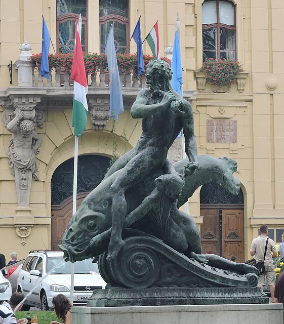 Szeged - szökőkút1