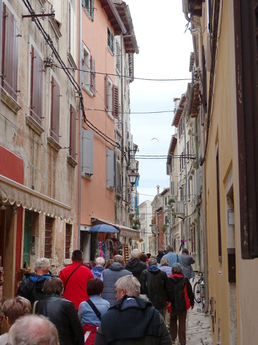 Rovinj - utcakép2