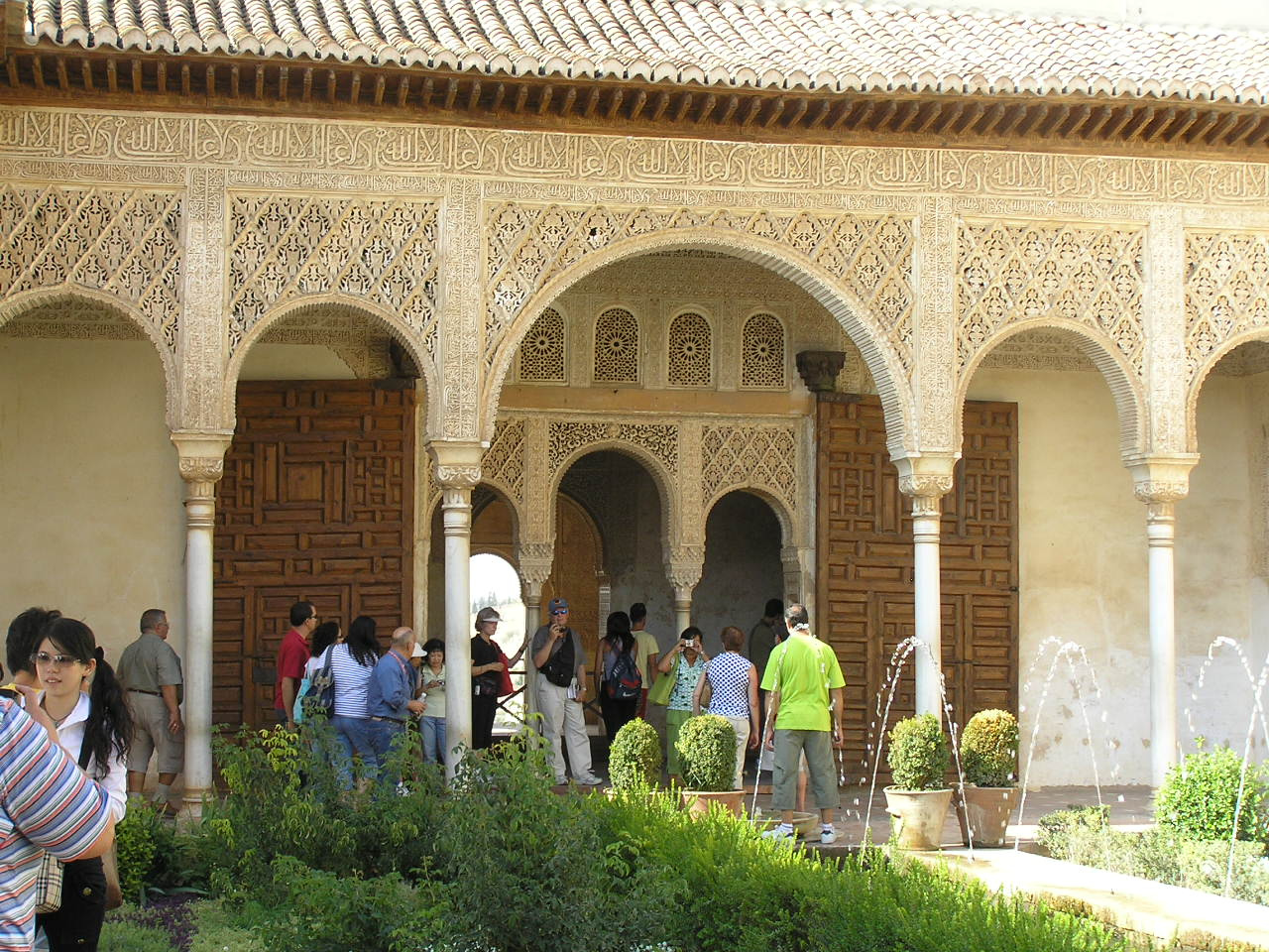 0207 Granada Acequia patio a Generalifében