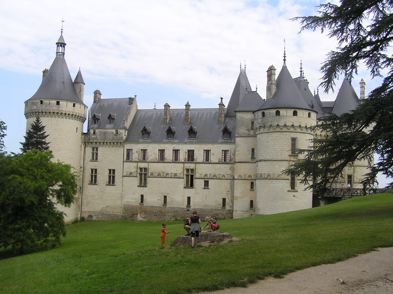 0621 Chaumont kastély oldala