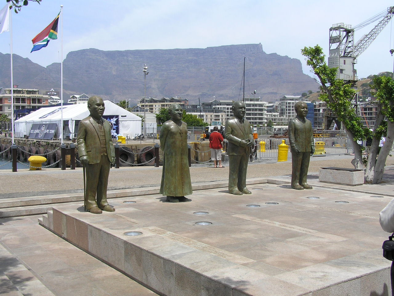 041 Cape Town Waterfront Nóbel díjasok