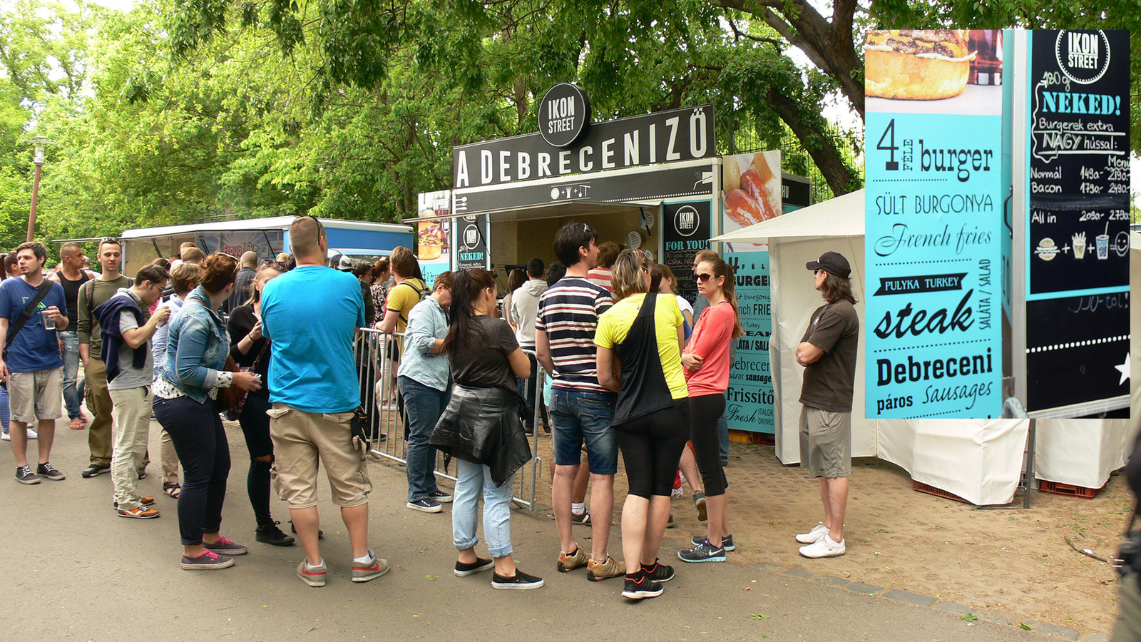 Street food - A debreceniző