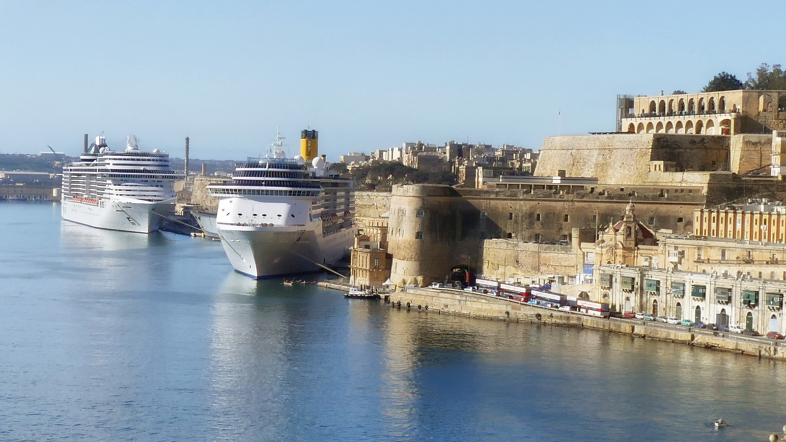 Costa - Valletta - Mediterranea és a Splendida