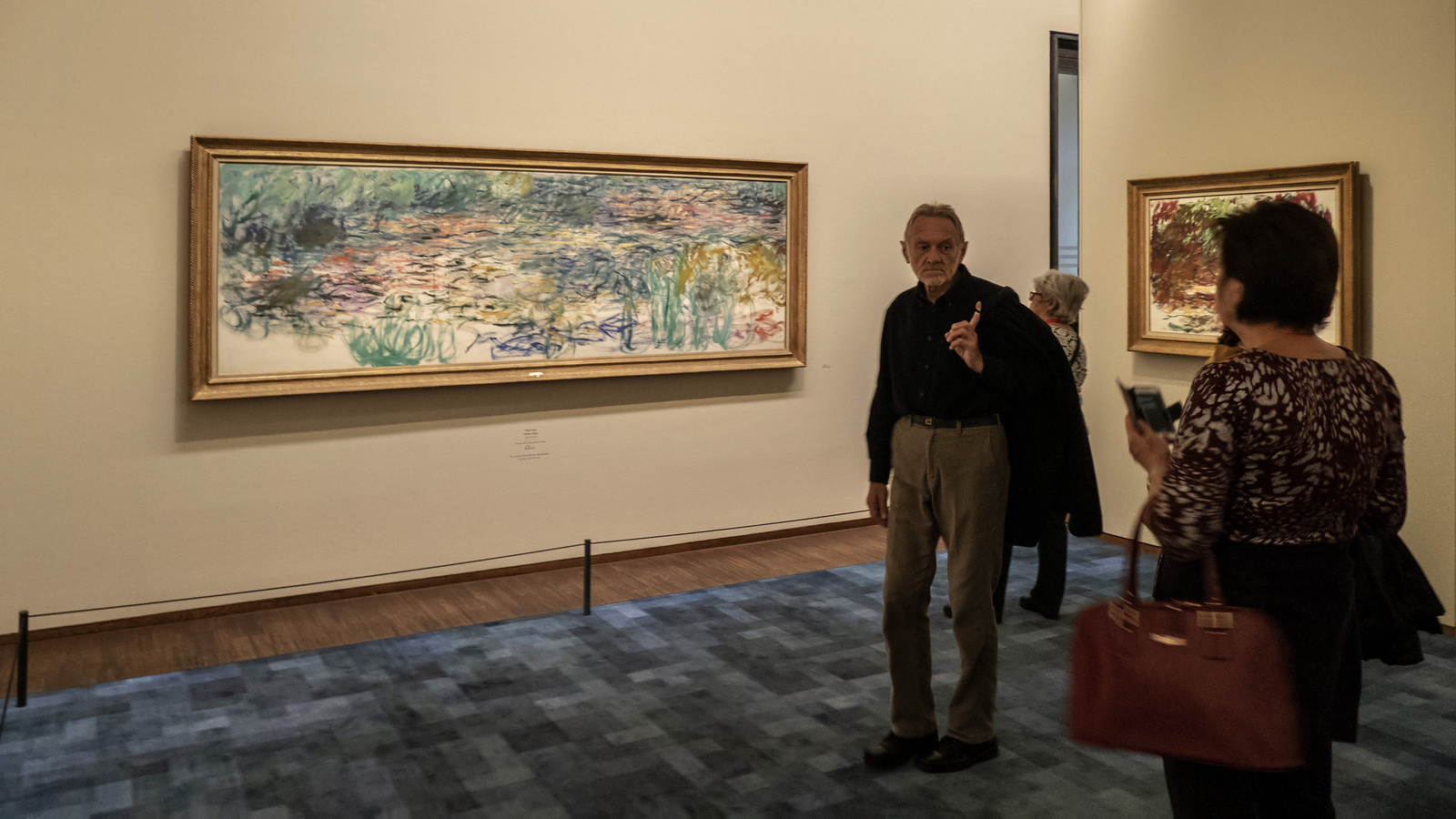 Bécs - Albertina - Monet kiállítás liliomos terem