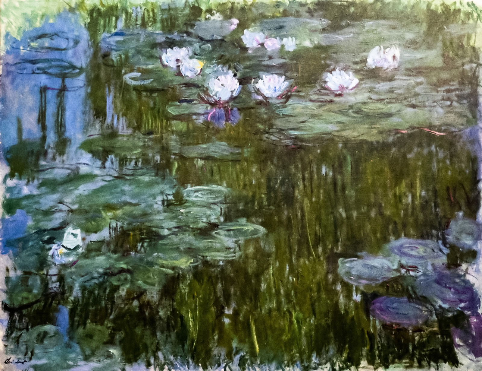 Bécs Claude Monet - Water lilies (1914-1917)