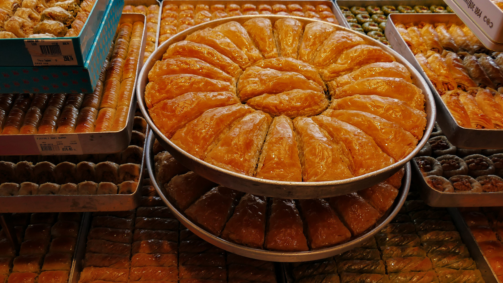 Istanbul - baklava - a nézése is hizlal