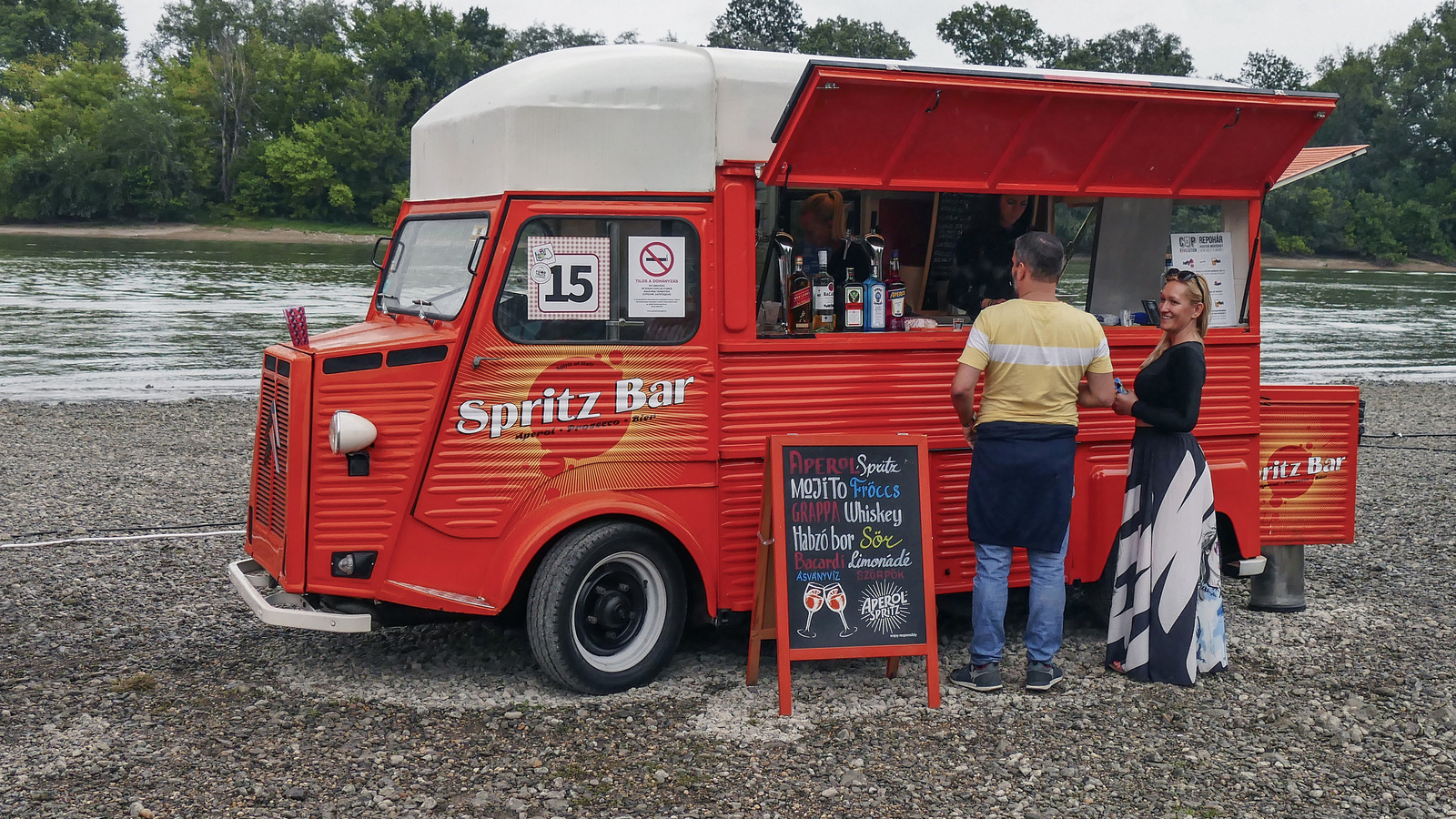 Truck food Szentendre - dunapart megálló