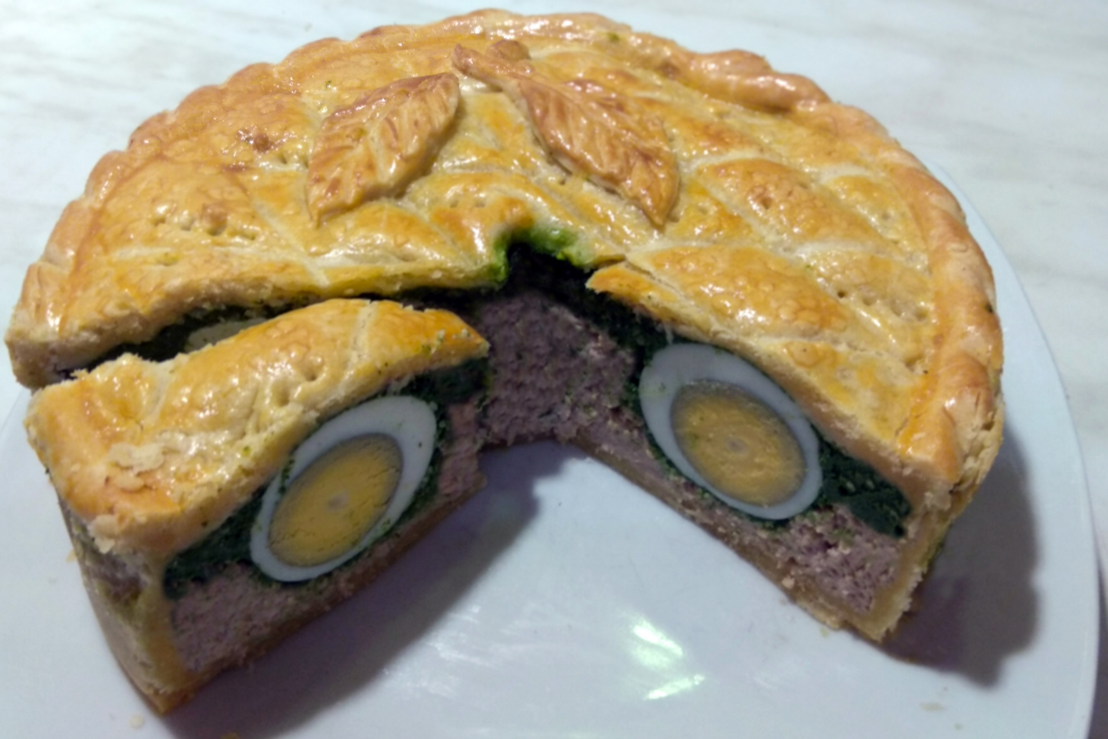 Tourte pascale aux épinards - Húsvéti spenótos pite