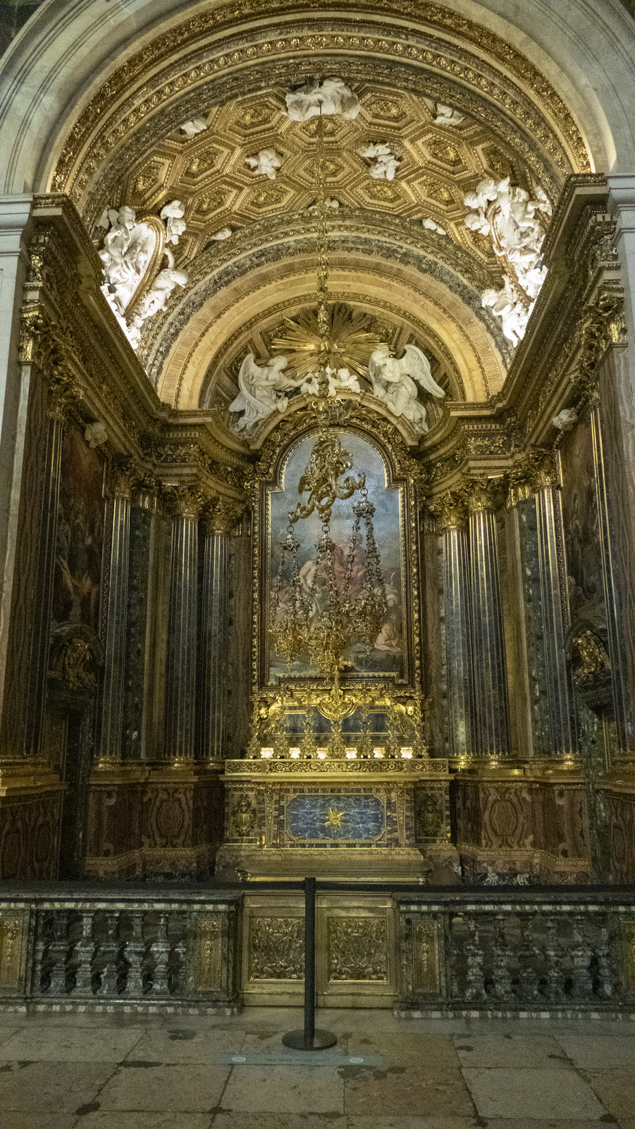 Lisbon - Igreja de São Roque - oldalkápolna