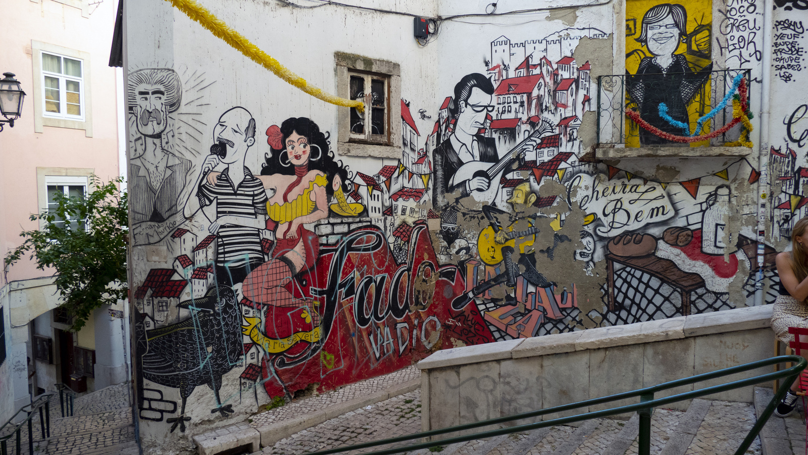 Lisbon - egy graffiti a sok közül