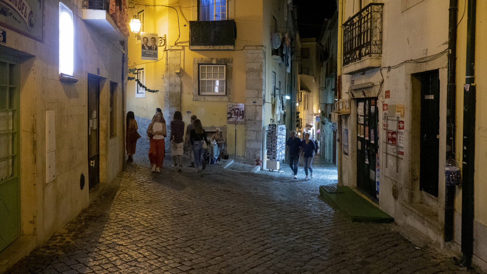 Lisbon - Alfama turista ösvényei
