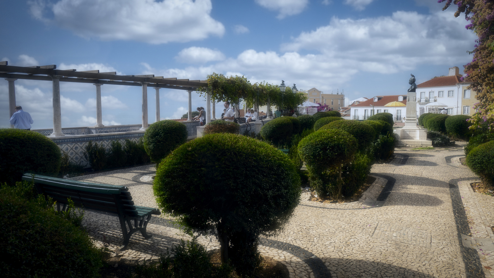 Lisbon - Alfama - Miradouro de Santa Luzia kilátó