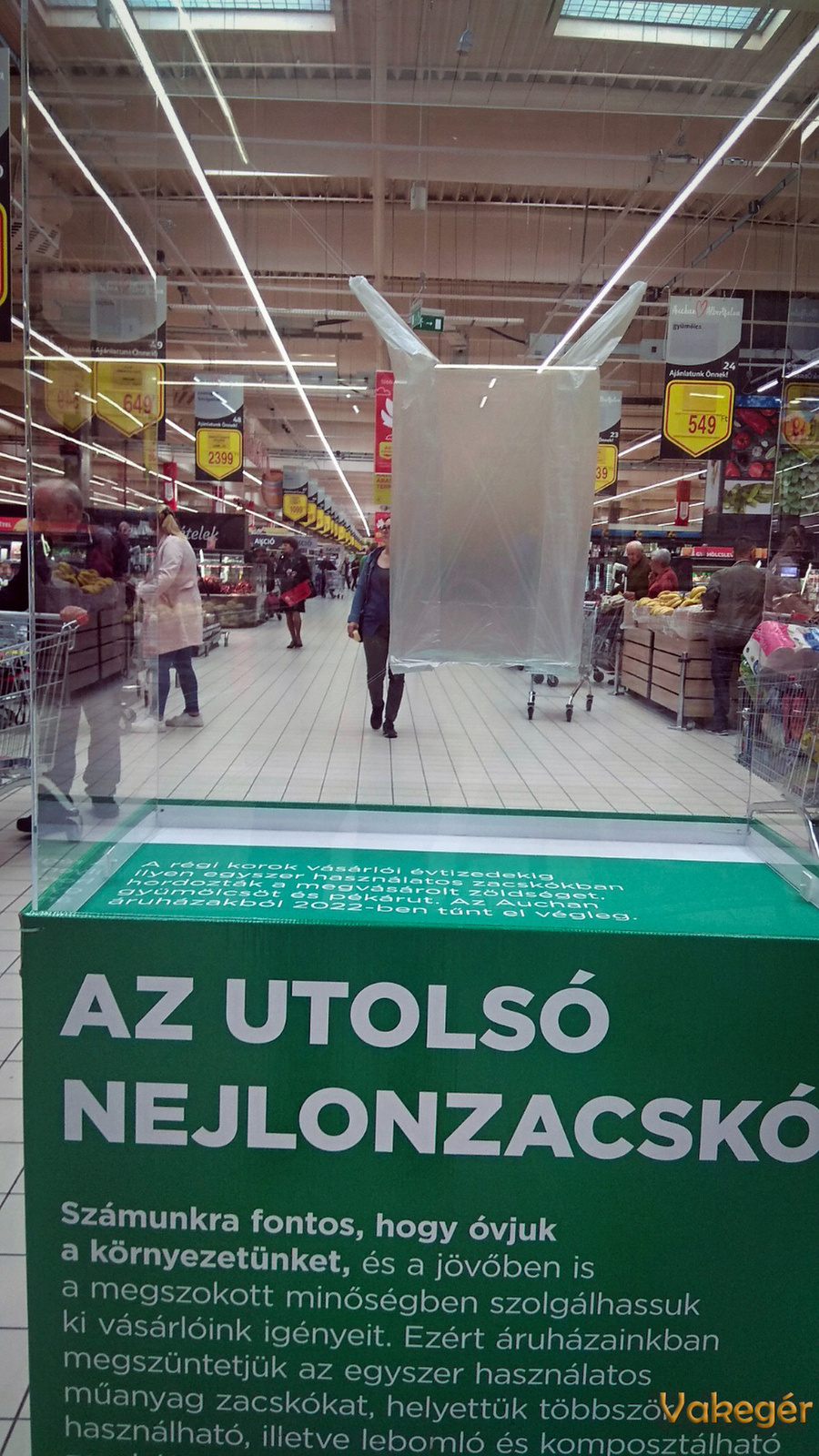 Az utolsó nejlonzacskó