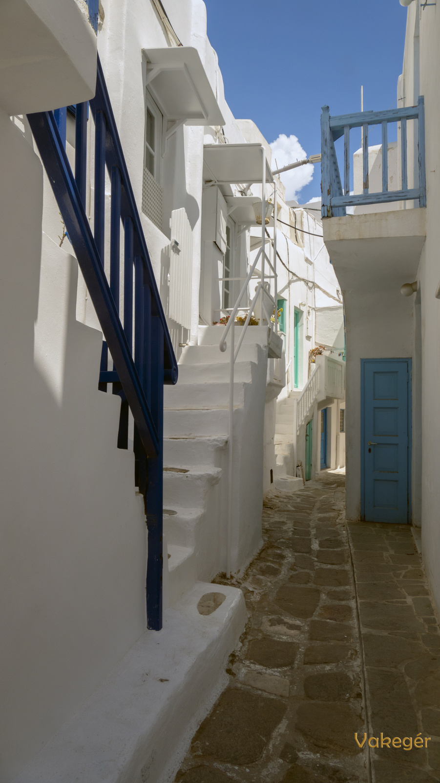 Mykonos a lépcsők városa