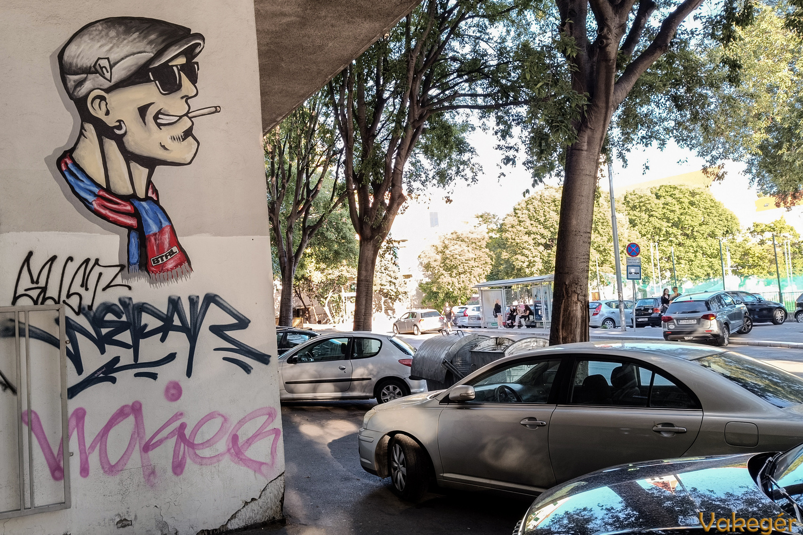 Split - Hajduk focicsapat szurkoló graffiti