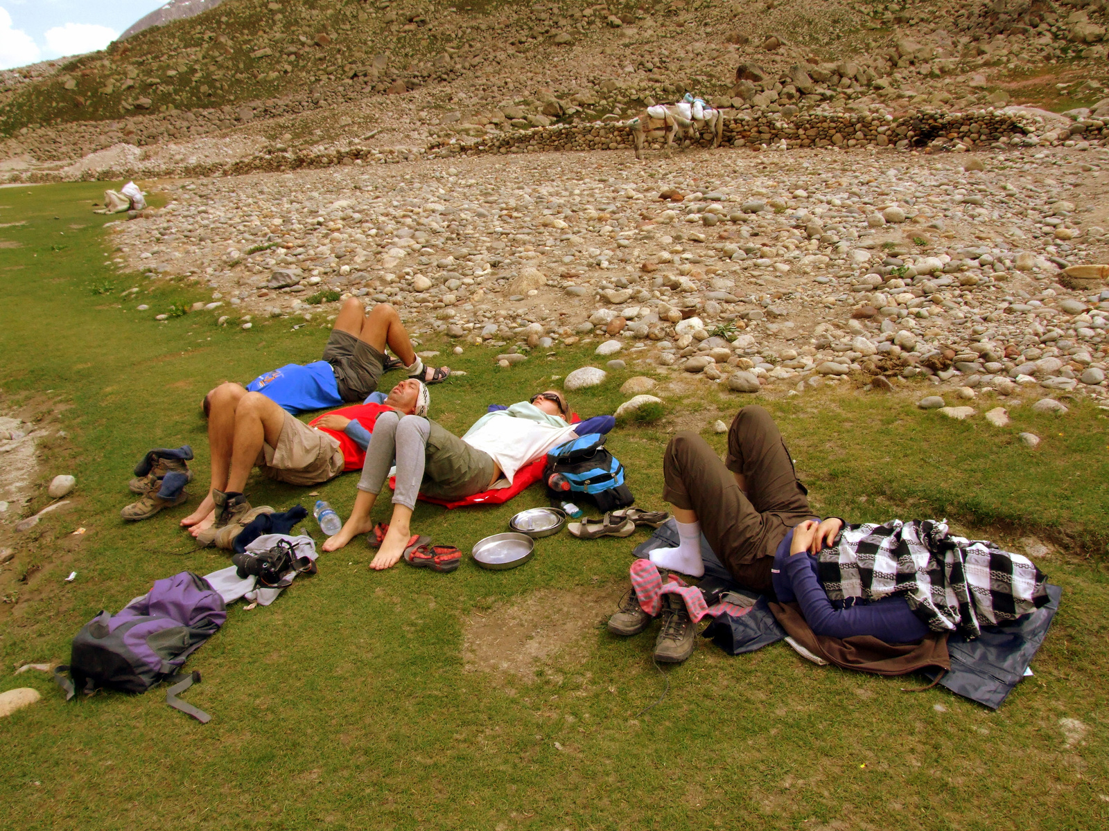 Pihenés a trekking végén: Zanszkar Sumdo