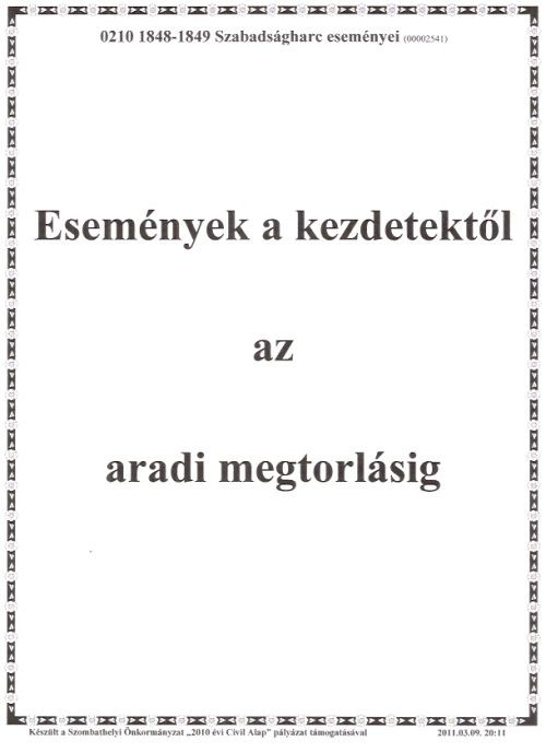 00002541-0210-1848-49 eseményei