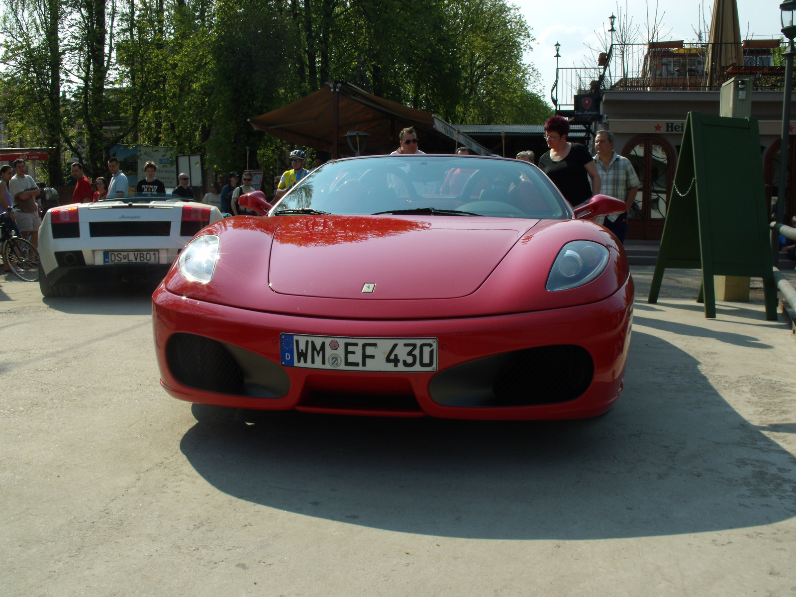 Ferrari F430 Spider & Lamborghini Gallardo Spyder