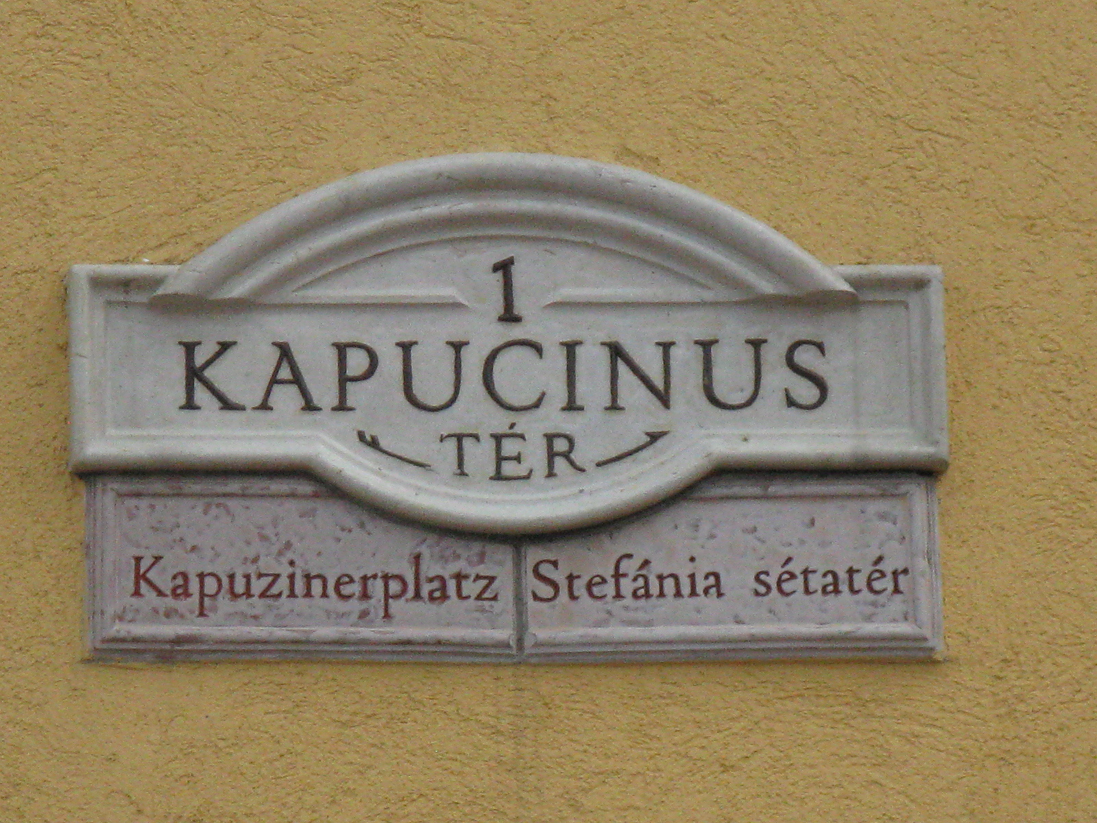 Kapucinus tér