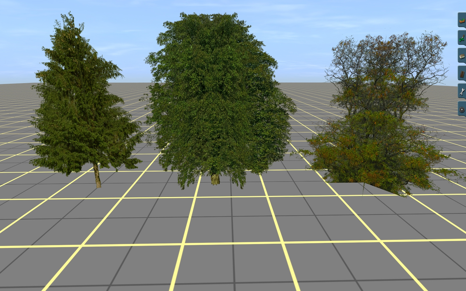 Tree test DXT5 semitransparent