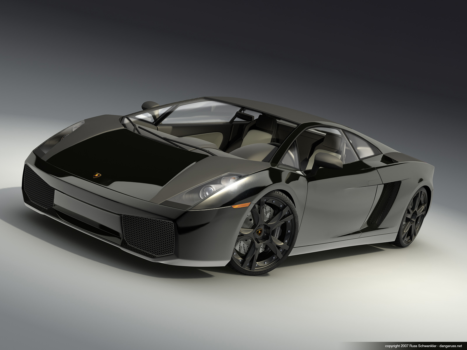 Gallardo Nera front by dangeruss