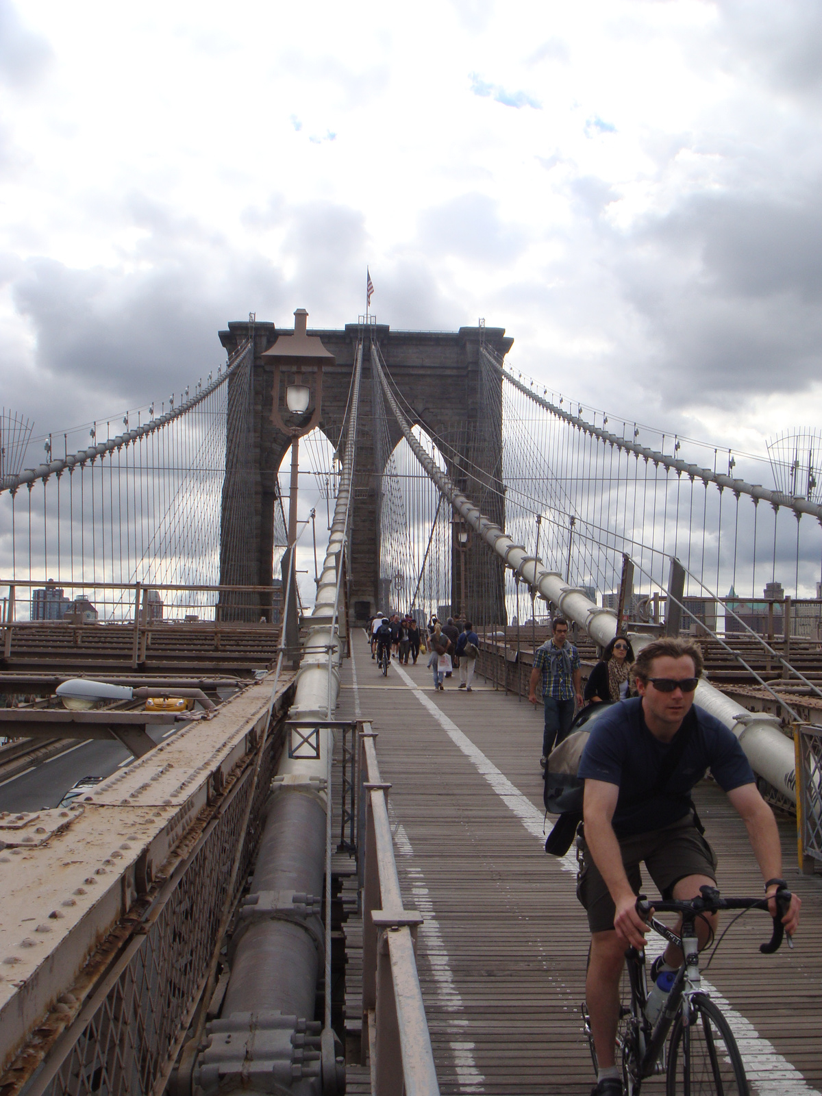 Brooklyn Bridge by bike