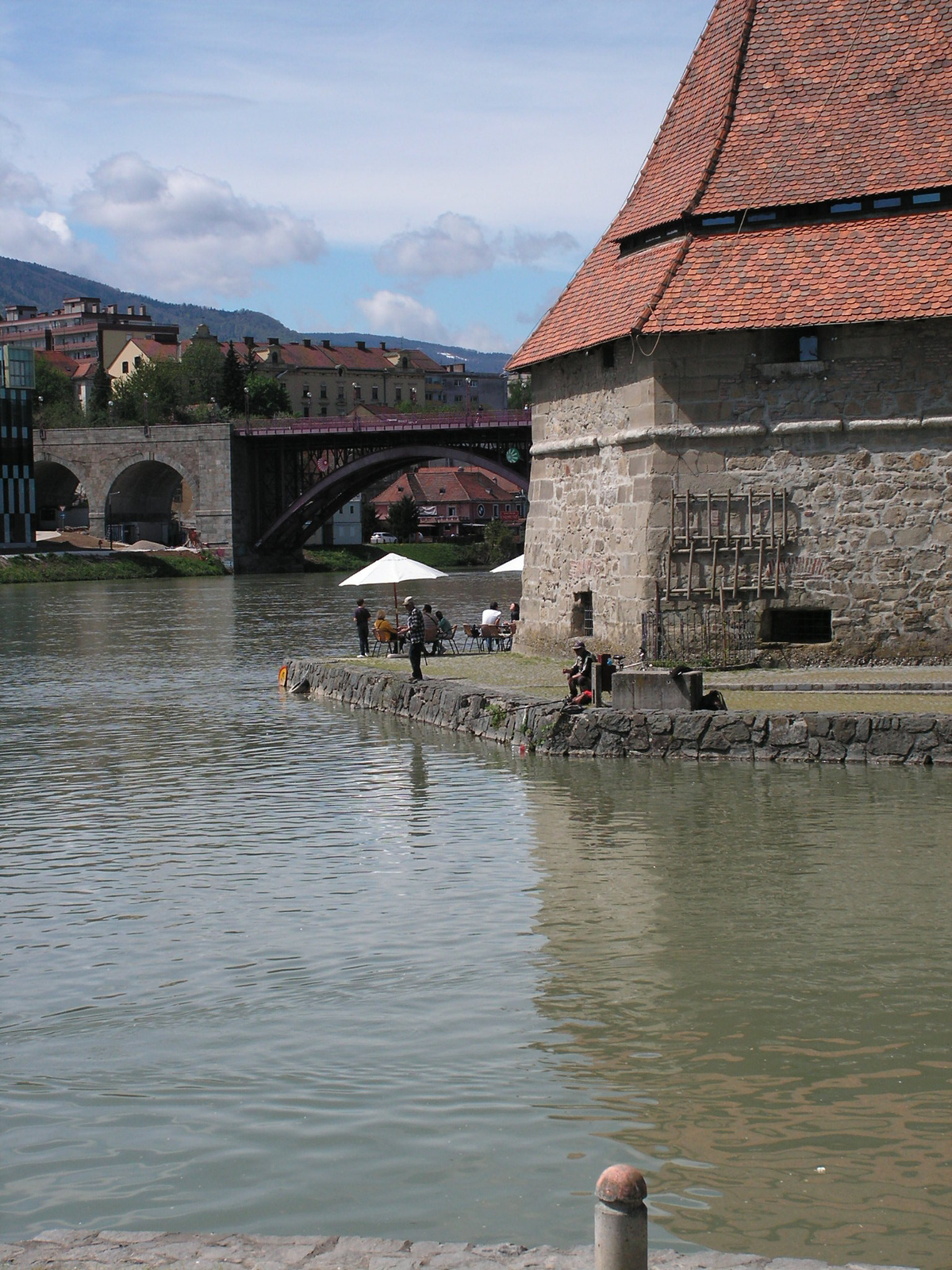 Maribor, a Dráva partján ( Vodni stolp), SzG3