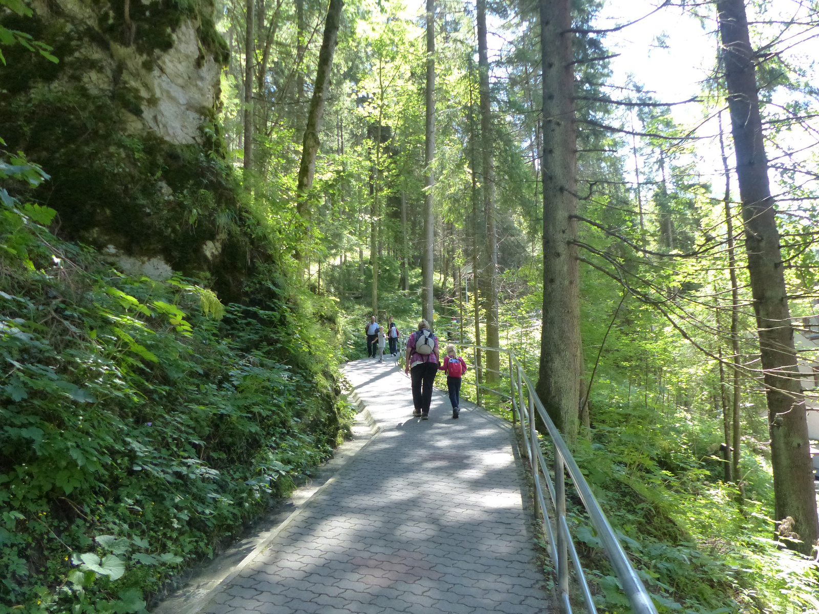 Demänovská Dolina, Jaskyňa Slobody, feljárat a barlanghoz, SzG3