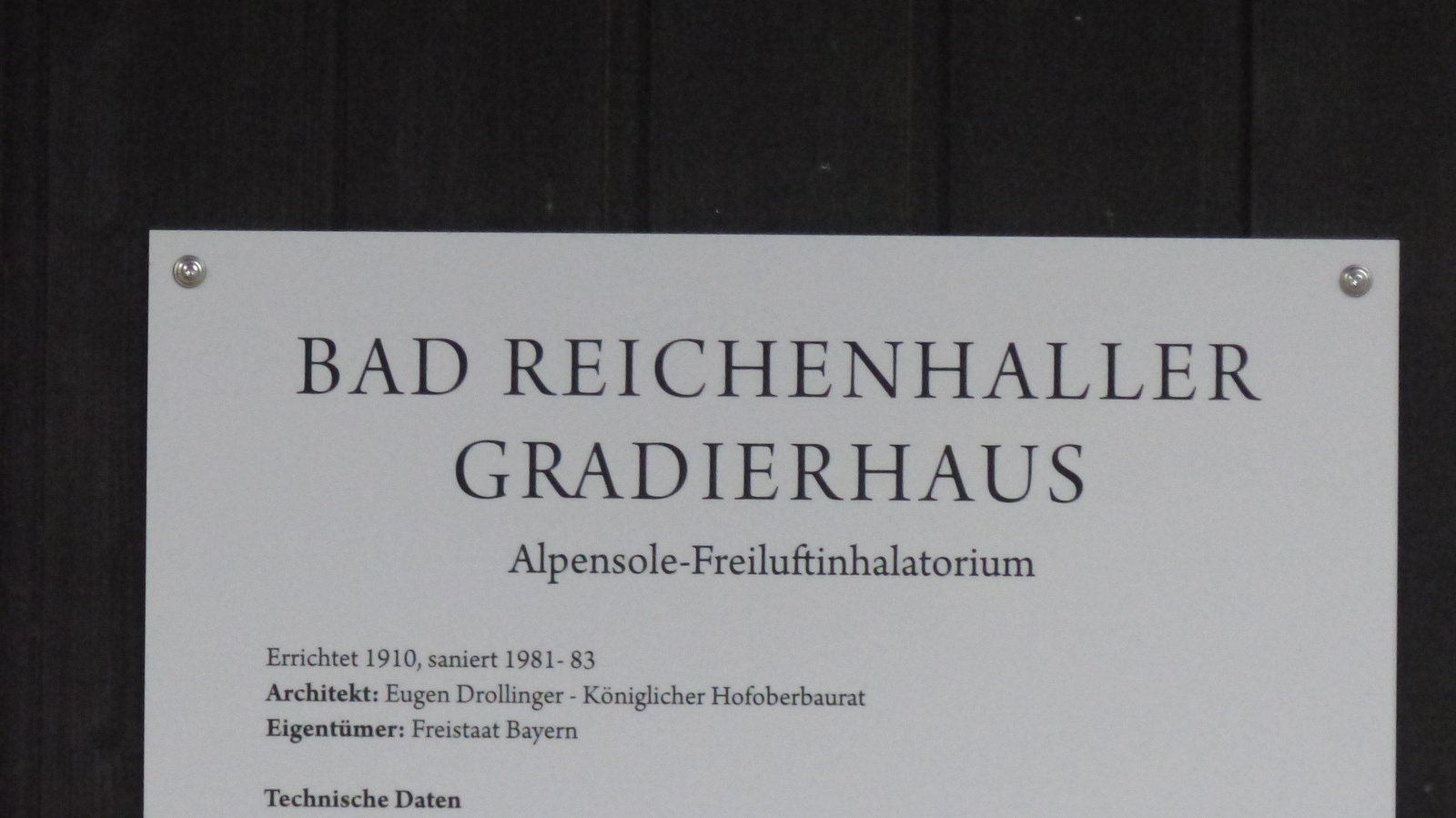 Bad Reichenhall, SzG3