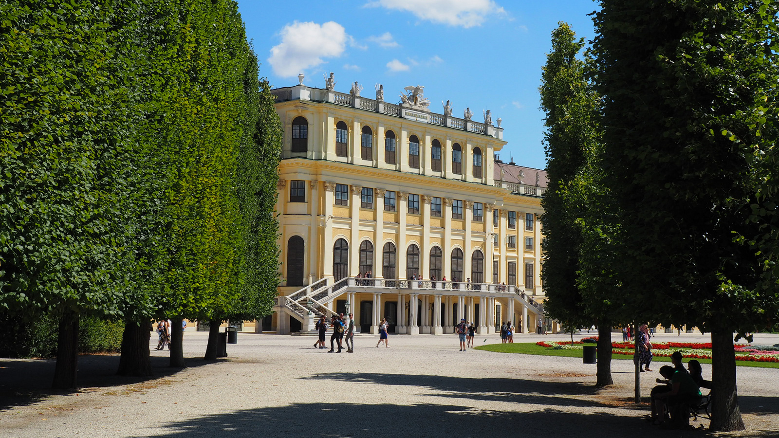 Bécs, Schönbrunn, kastélypark, SzG3