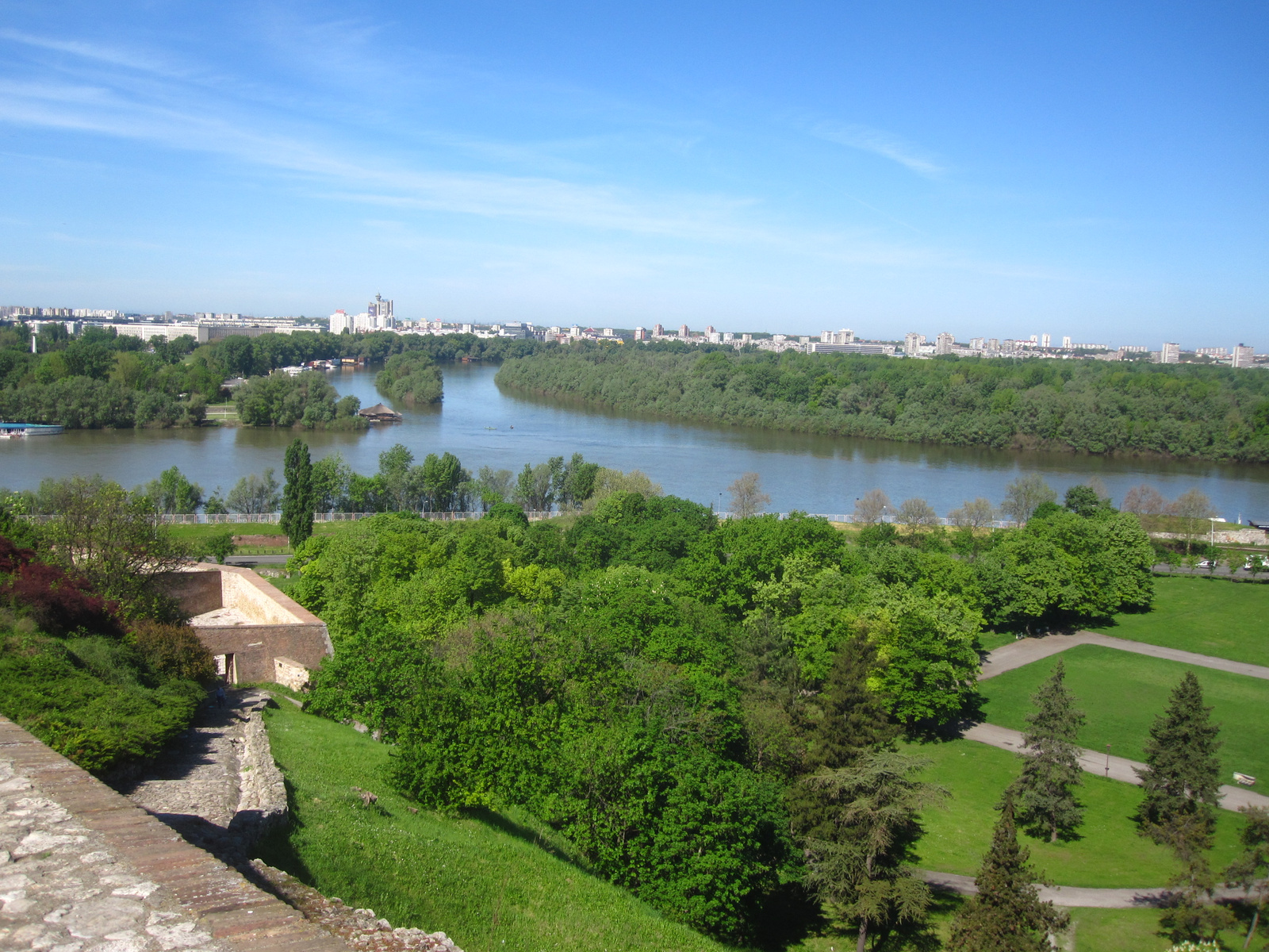 03 A Duna és a Száva találkozása Belgrádban