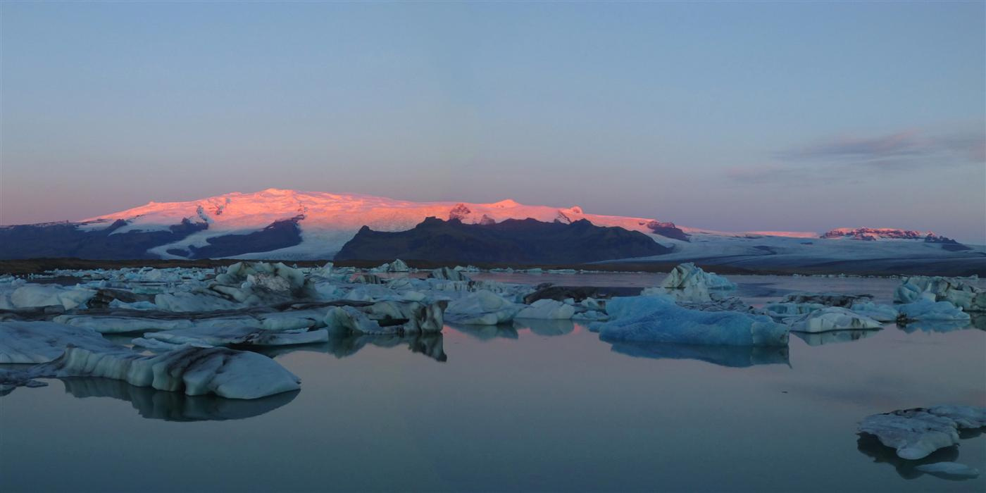 Jökulsárlóni csodás napfelkelte