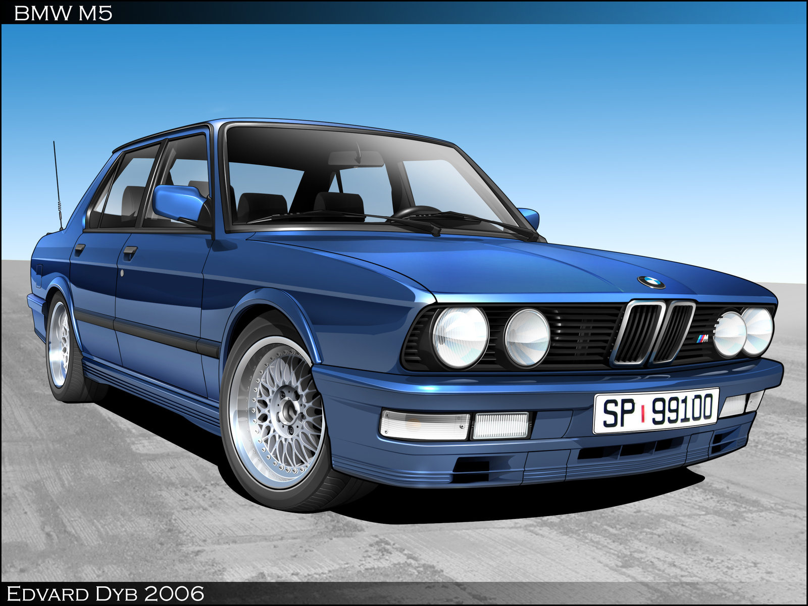 BMW M5 Toon by dr phoenix