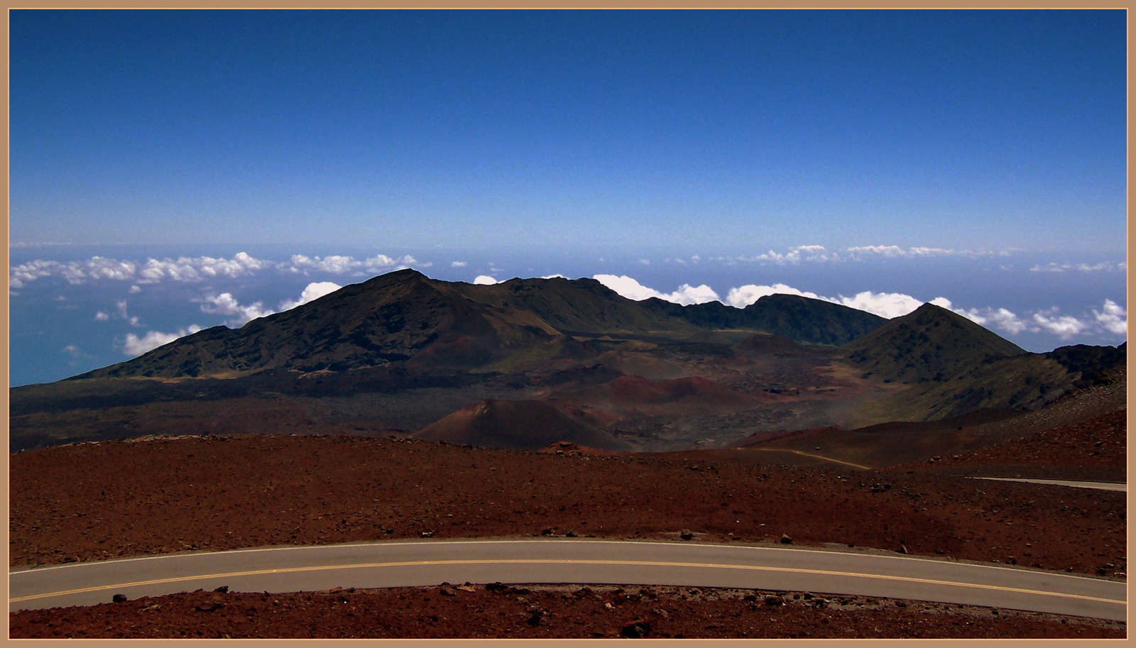 Kilátás a Mauna Kea csúcsáról