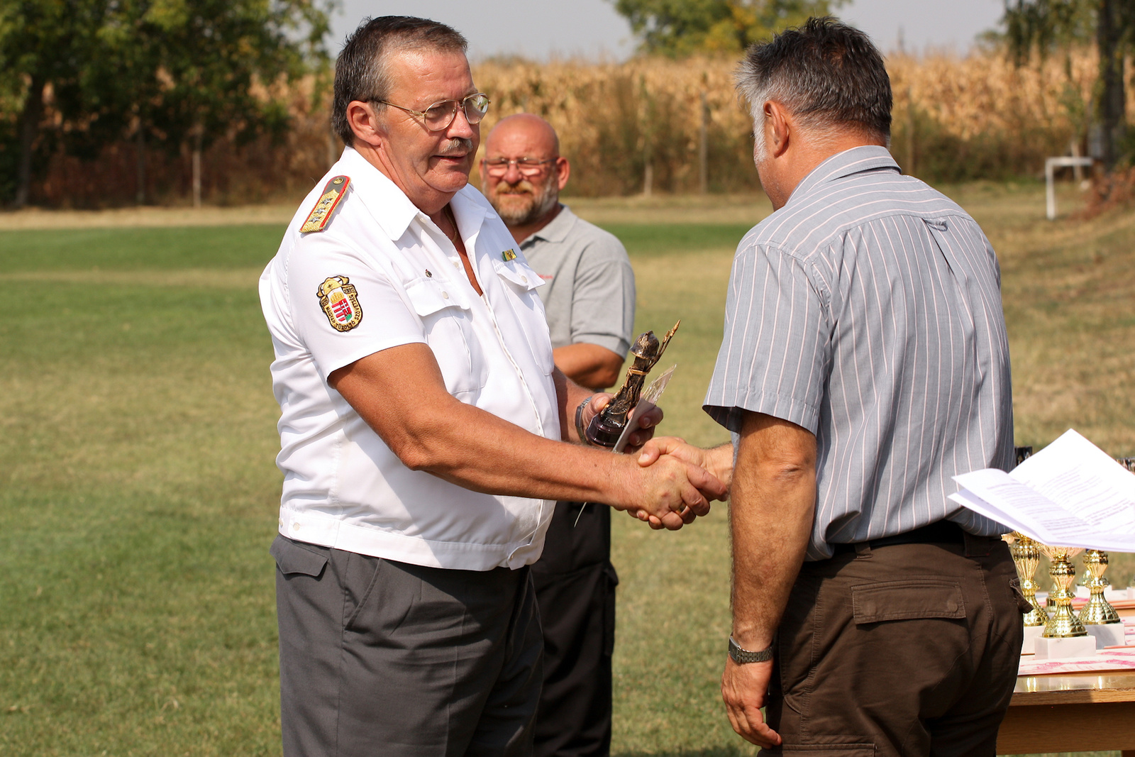 105 Önkéntes tűzoltóverseny - Díjak átadása