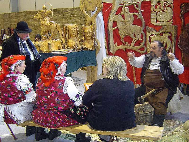 Simmer Sándor Fafaragó az Első Nemzetközi Leader Expon 2009