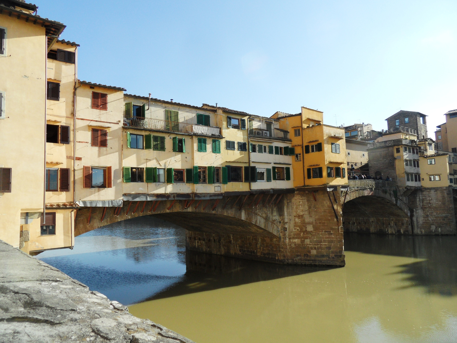 Ponte Vecchio. Firenze egyetlen épen maradt hídja