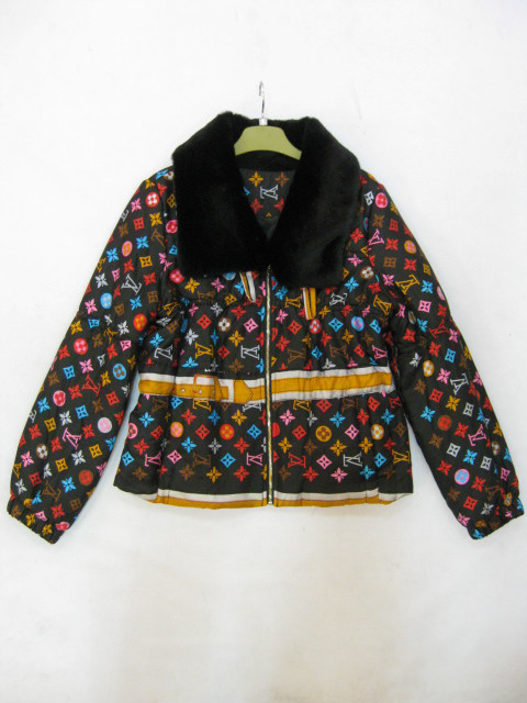 91011A-09  LV  SILK+COTTON (inside) JACKET SIZE 2 4 6 PRICE USED