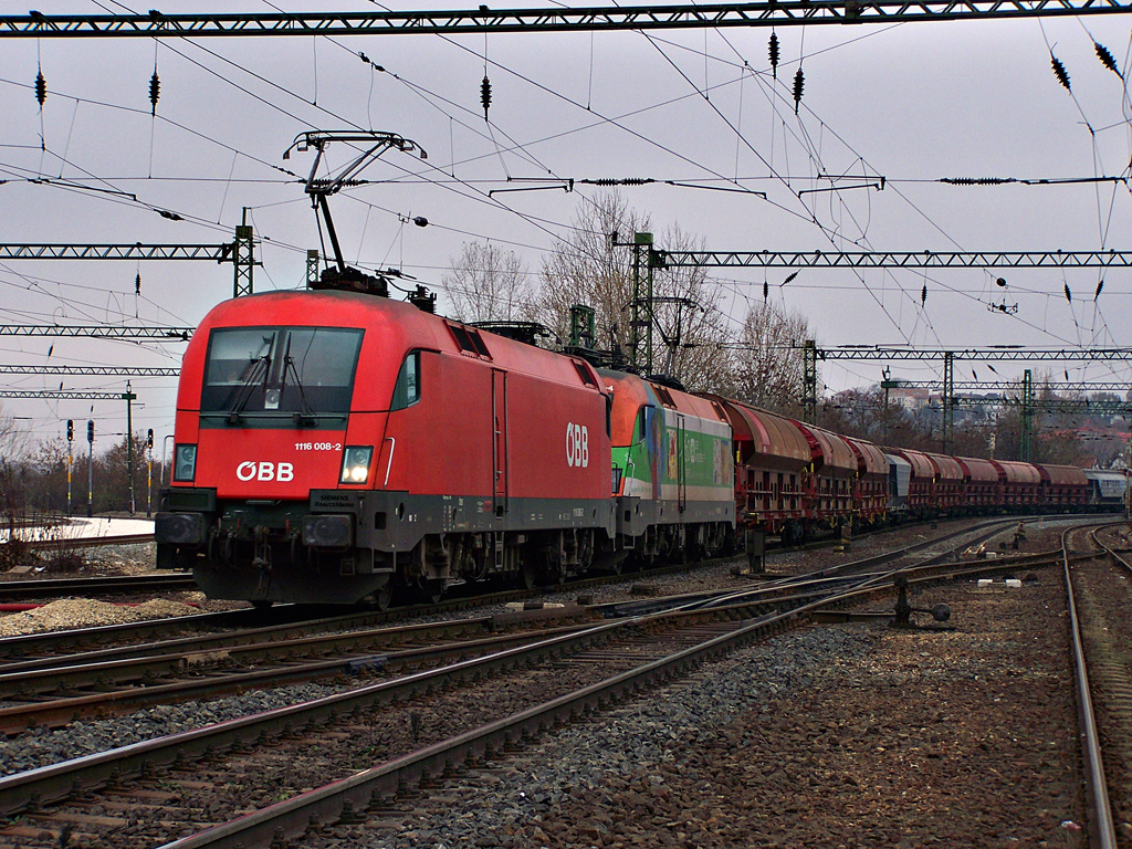 1116 008 - 2 + 1116 007 - 4 Kelenföld (2011.11.26).