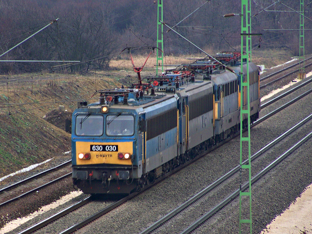 630 030 + V63 - 025 + V43 - 1099 + V43 - 1246 Budaörs (2011.12.3