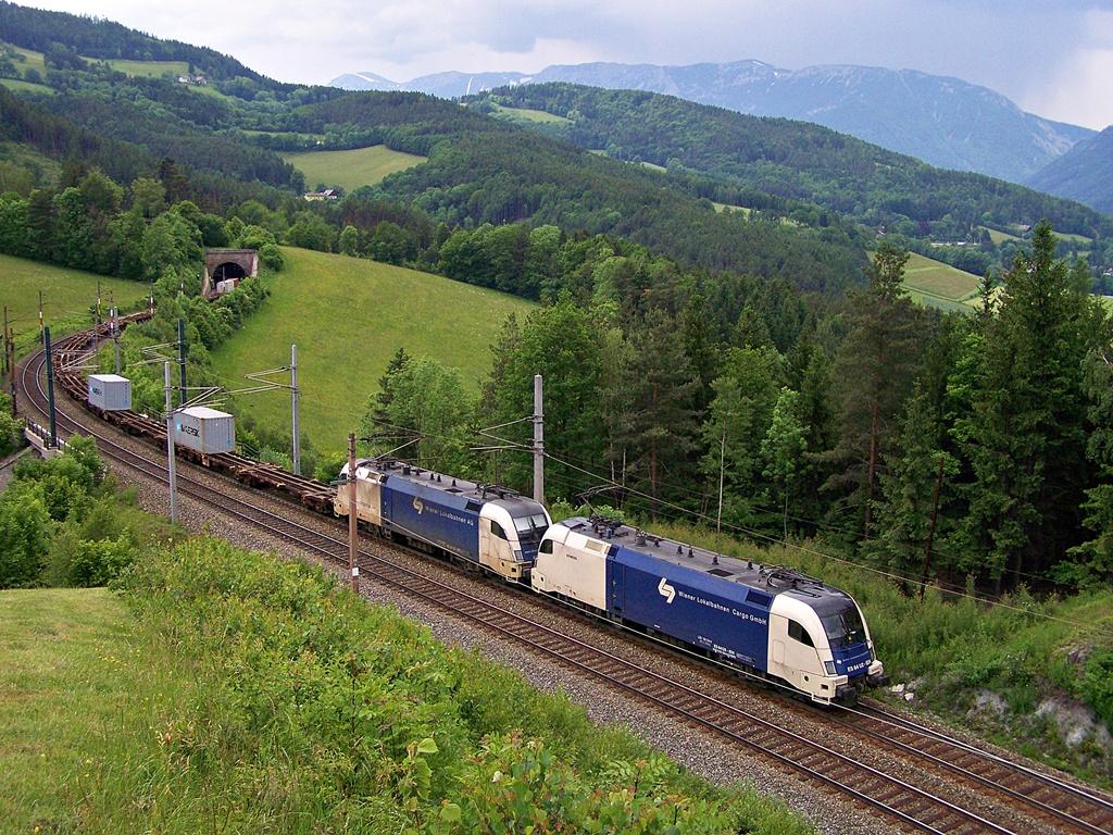 ES 64 U2 - 024 + ES 64 U2 023 Eichberg (2012.05.28)