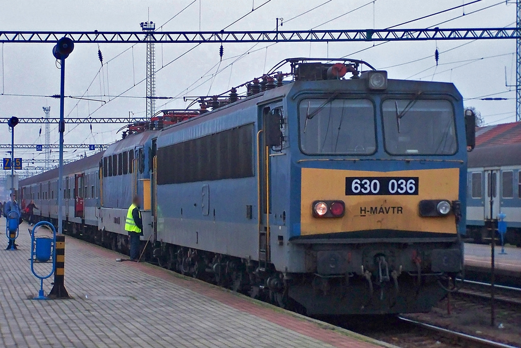 630 036 + 431 157 Dombóvár (2013.11.18).