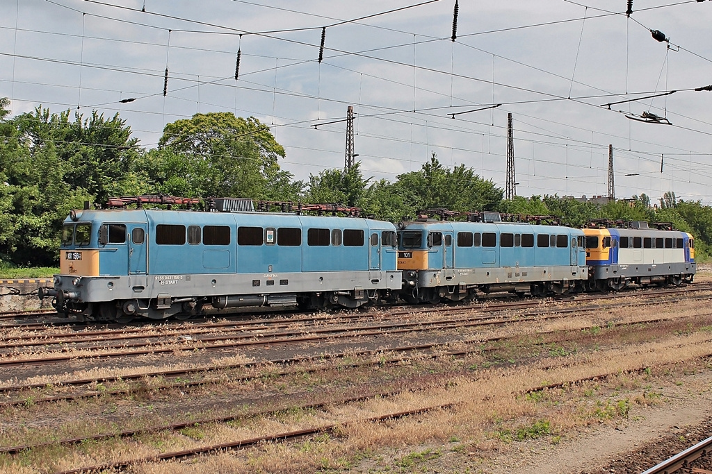 431 156 + 101 + 432 184 Budapest Nyugati