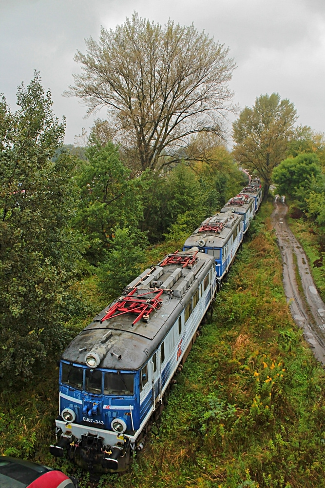 EU07-343 Kraków Biezanów (2016.09.17).