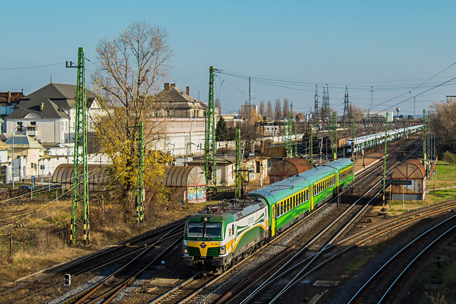 471 005 Győr-Gyárváros (2019.11.24).