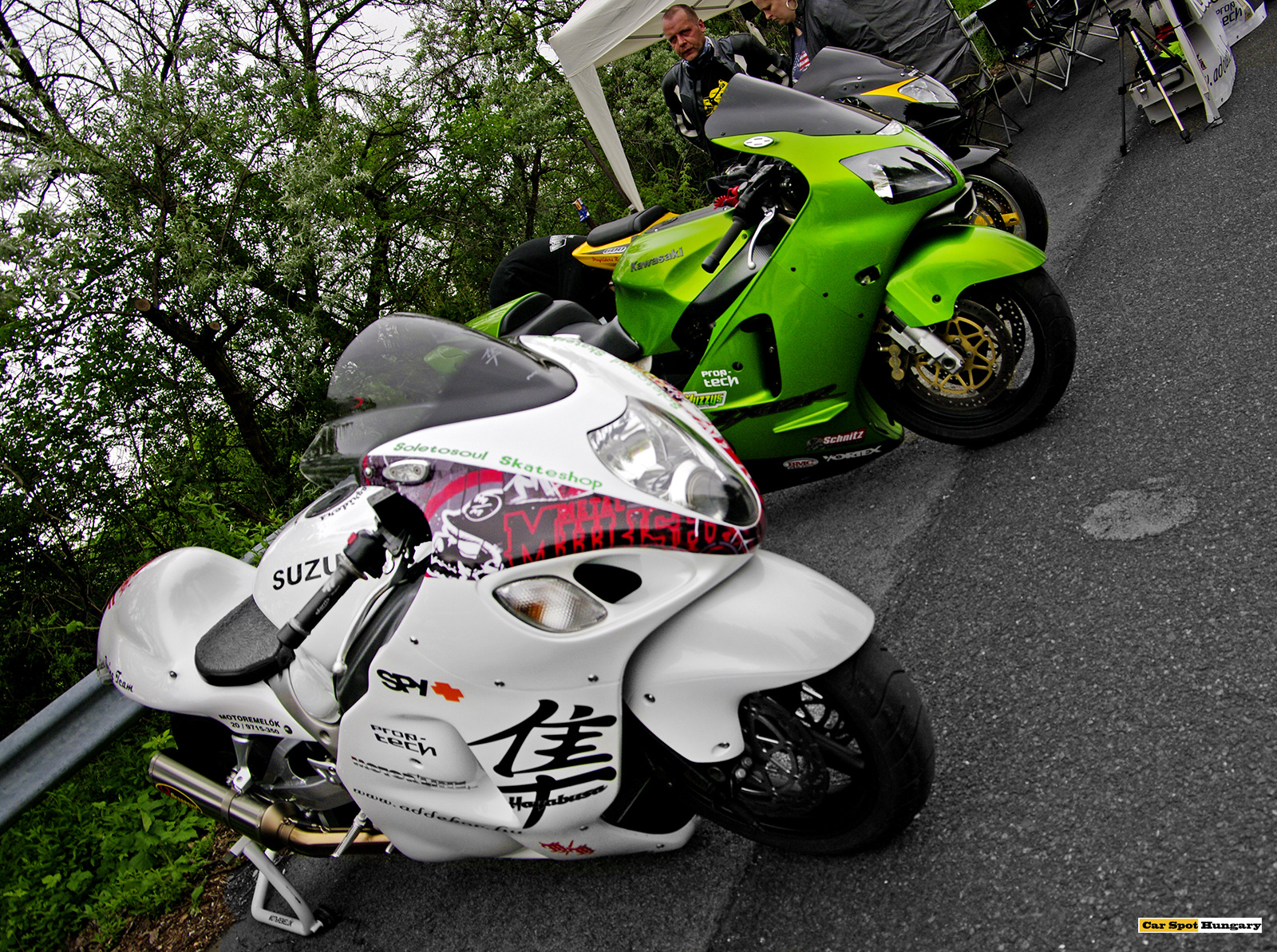 Hayabusa &amp; Kawa ZX12R &amp; GSXR