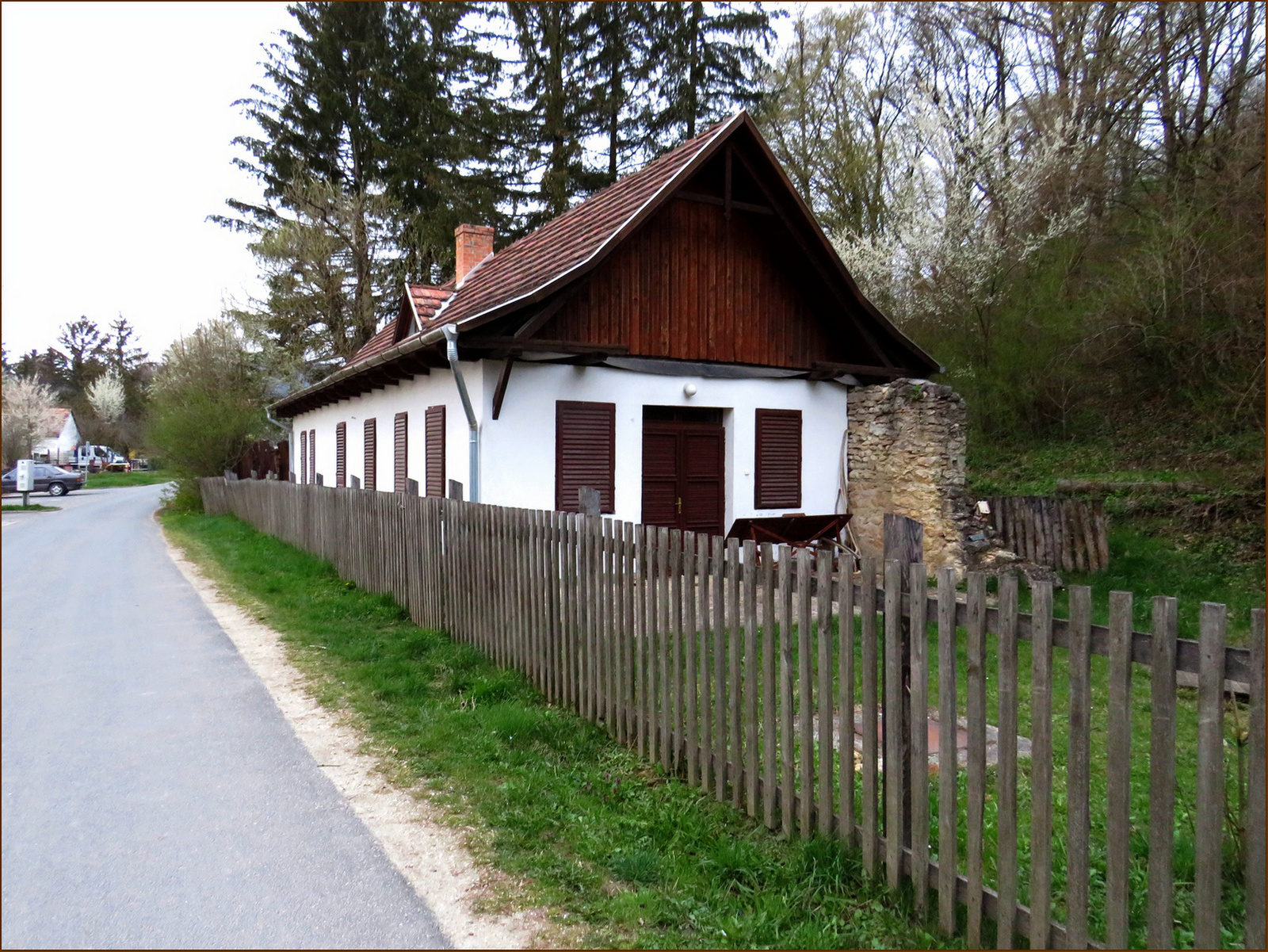 Bakonybél - esti séta - Cseh Tamás háza