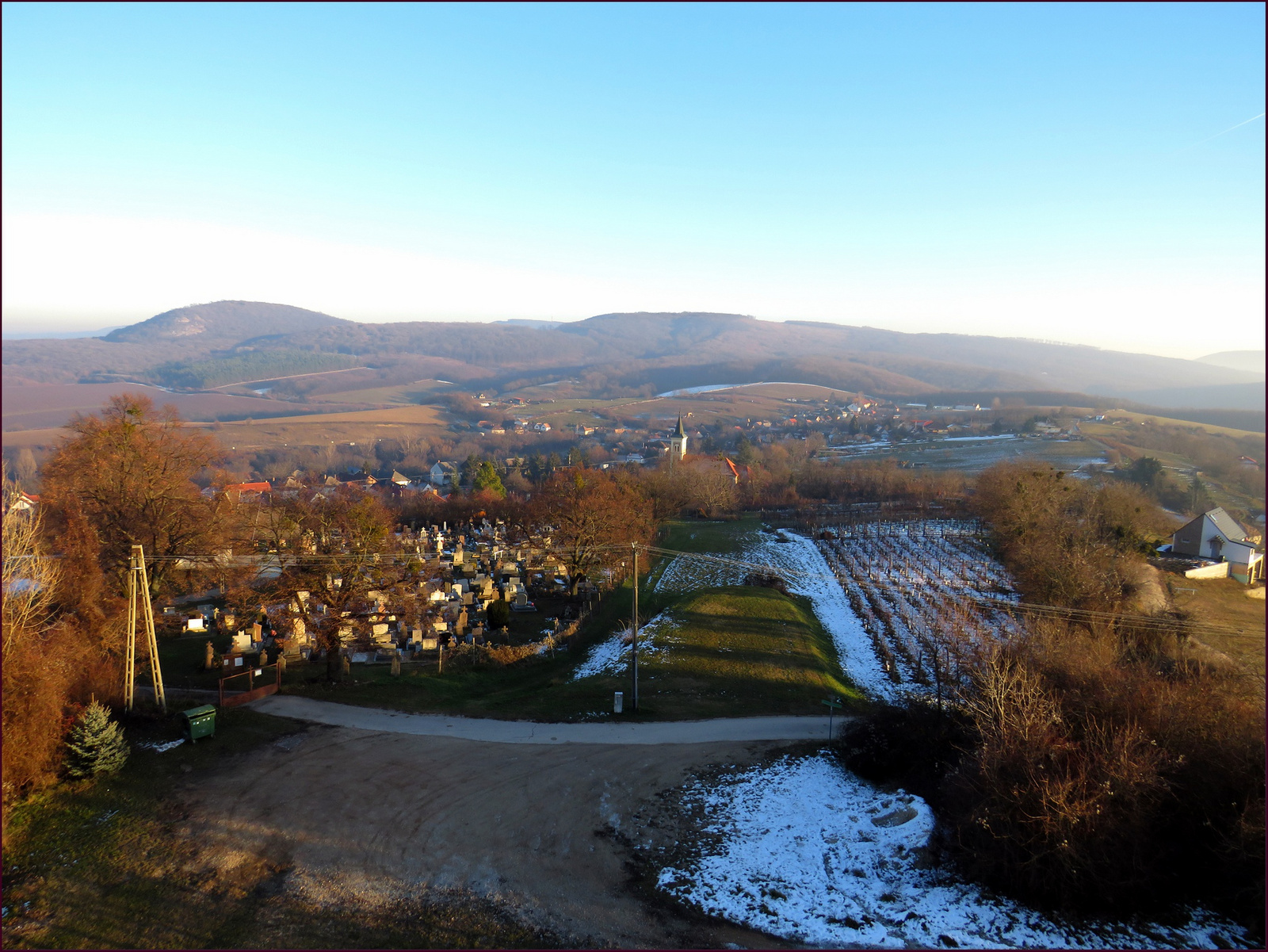 25 Panoráma a Dunaszentmiklósi kilátóból